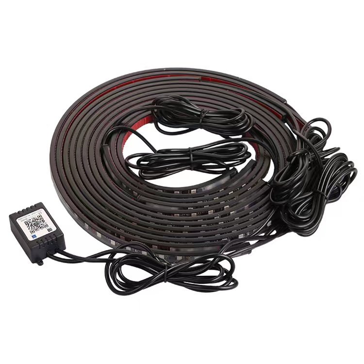 Flexible LED Strip Car Underglow Light APP/Remote Control Underbody Neon Lights Others Car Light Accessories