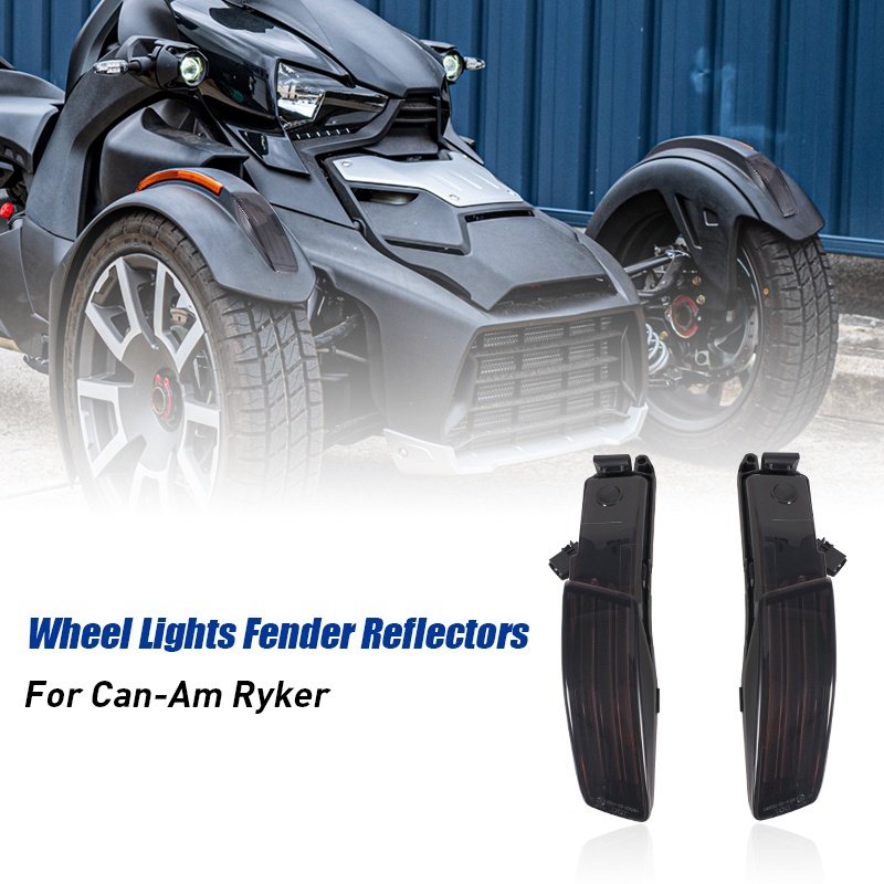 YongJin durability car led lights wheel light fender reflectors eyebrow lamp with DRL light for Can Am Ryker