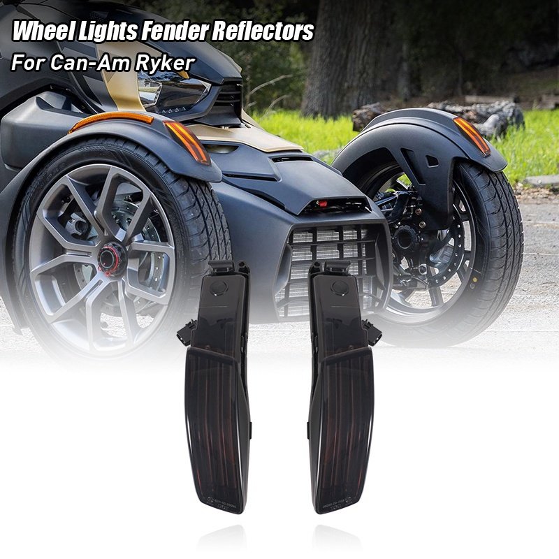 YongJin durability car led lights wheel light fender reflectors eyebrow lamp with DRL light for Can Am Ryker