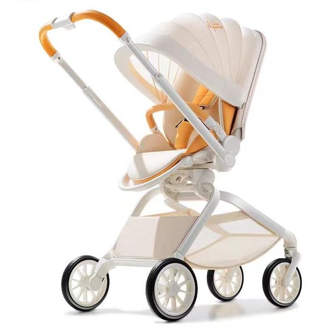 2024 Newest God-Made China Portable Folding Baby Cart 360° Rotation Slide Car Stroller Safety Cross-Border Accessory Buggy