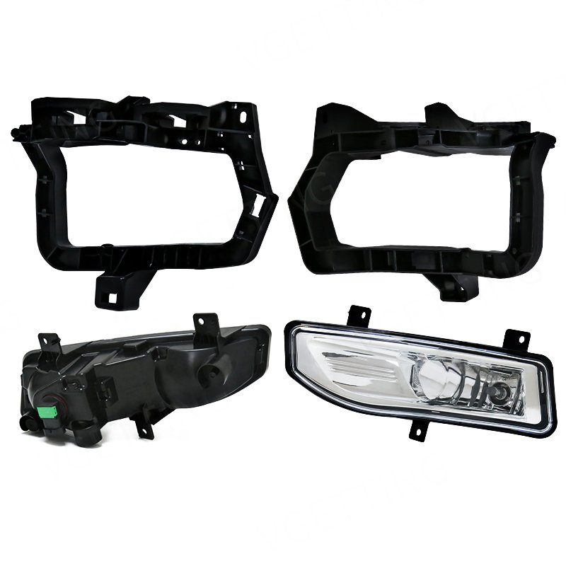 1 Set Car Front Bumper Fog Light Assembly for Nissan Versa Note 2018 2019 2020 2021 2022 Car Headlight Halogen Bulb Accessories