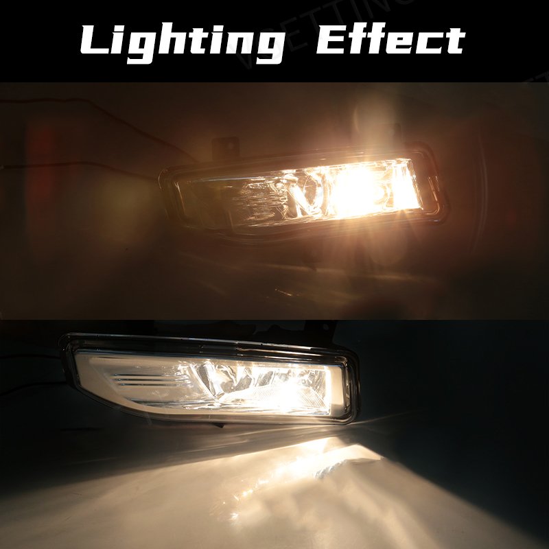 1 Set Car Front Bumper Fog Light Assembly for Nissan Versa Note 2018 2019 2020 2021 2022 Car Headlight Halogen Bulb Accessories