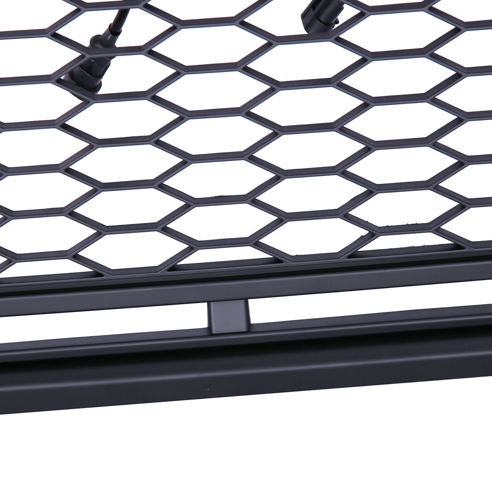 Car Parts LED Lights Black Hood Grille Front Bumper Grille For 2005-2011 Toyota Tacoma