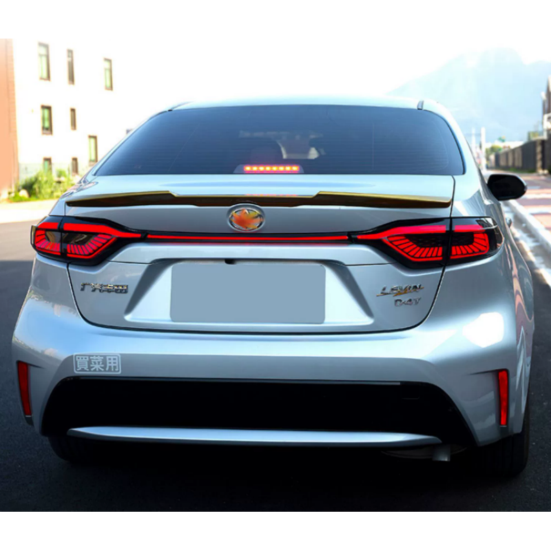 LED Trunk Taillights For Levin 2019 - 2023 For Toyota Corolla US Modified Brake Reverse Working Led Rear Back Lamp Accessory