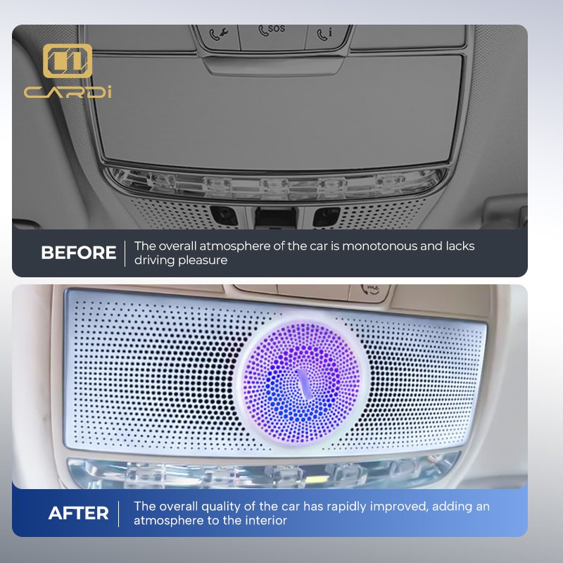 "CARDI" New Style RGB Lighting Sunglasses Light for Mercedes-Benz W205/X253 12V Car Interior Others Car Light Accessories