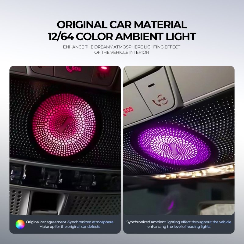 "CARDI" New Style RGB Lighting Sunglasses Light for Mercedes-Benz W205/X253 12V Car Interior Others Car Light Accessories
