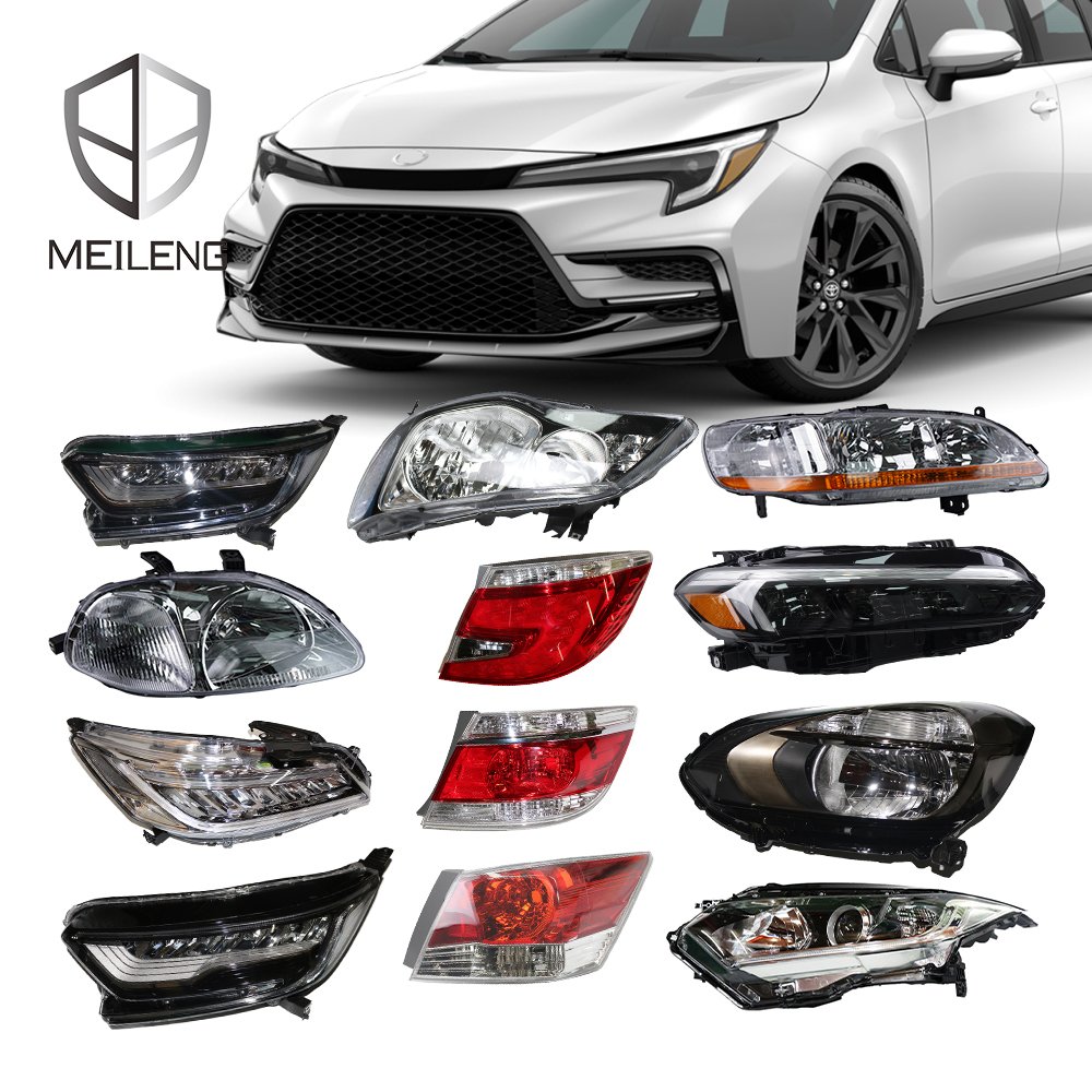 Meileng auto lighting systems halogen & xenon headlights for Honda TOYOTA Hyundai superb quality others car light accessories