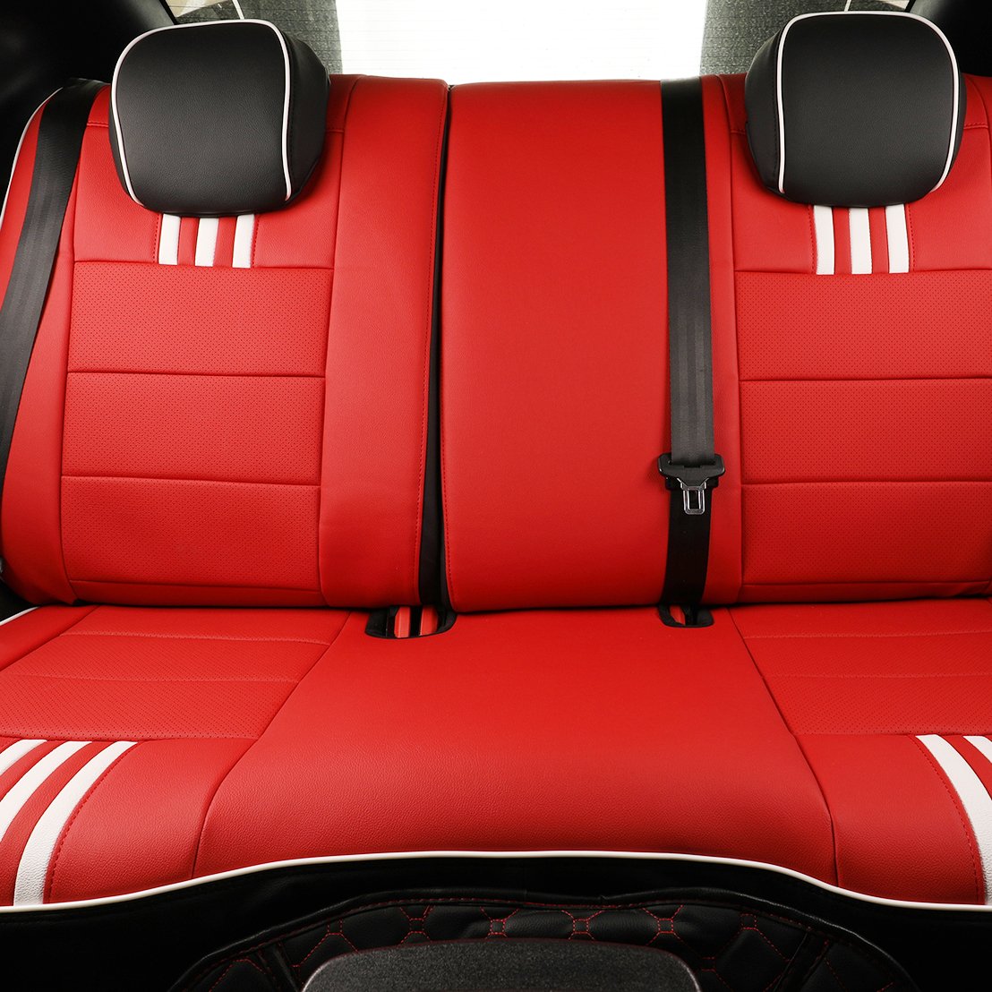 EKR PU leather Full Set Customization Car Seat Cover Comfortable Fashion Car Seat Covers for Audi/Honda/Ford/Toyota