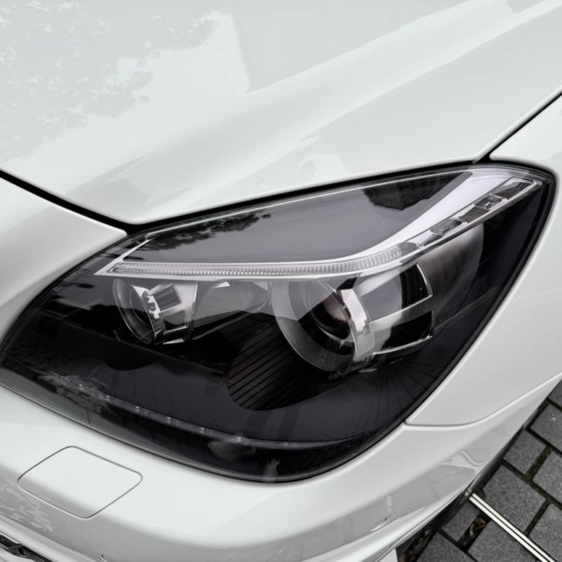 Factory Wholesale Anti-glare Car Headlight Film Dark Black Adhesive Vinyl Car Stickers TPU ppf Headlight film