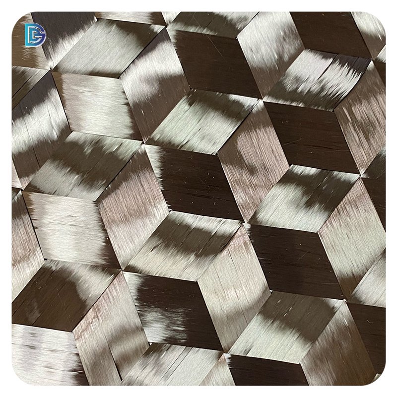 GDE 12K 3D Triaxial Carbon Fiber 150gsm T700 Spread Tow Fabric