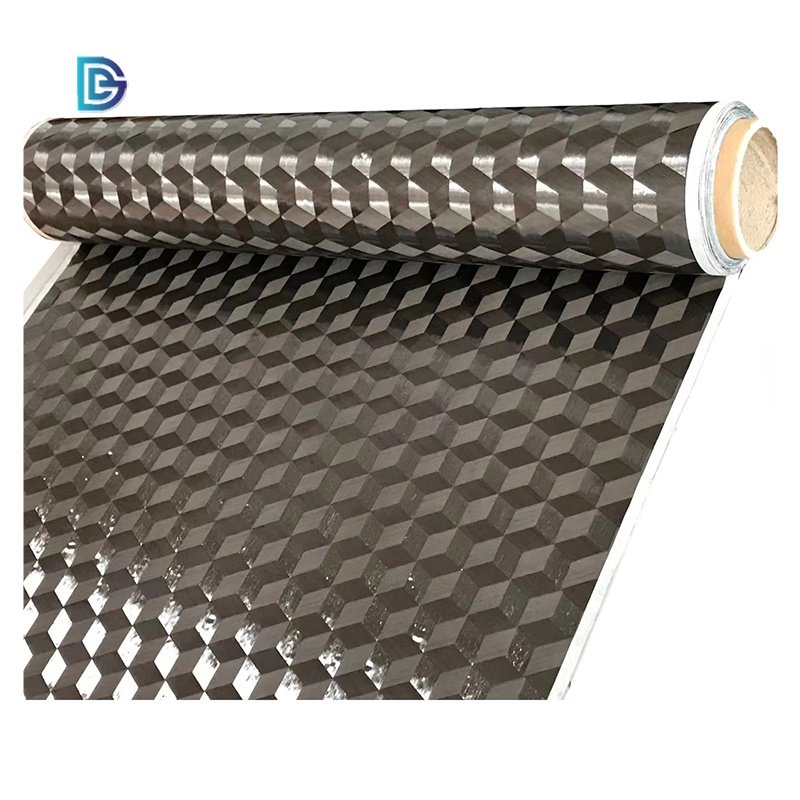 GDE 12K 3D Triaxial Carbon Fiber 150gsm T700 Spread Tow Fabric
