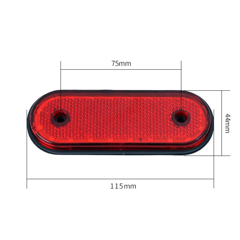 Truck accessories additional lighting LED24V white yellow red width indicator signal warning light trailer truck side tail light