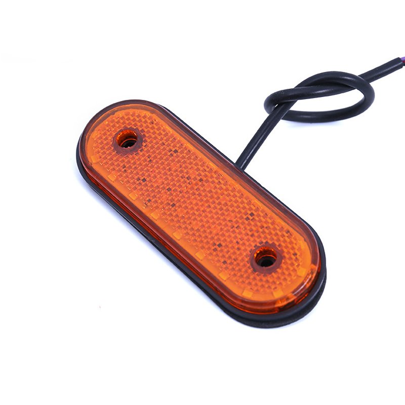 Truck accessories additional lighting LED24V white yellow red width indicator signal warning light trailer truck side tail light