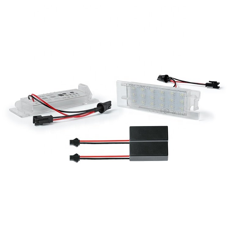 Car Accessories LED License Plate Light For Opel Zafira B Vectra C Corsa D Astra Adam Cascada