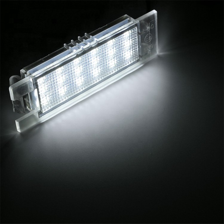 Car Accessories LED License Plate Light For Opel Zafira B Vectra C Corsa D Astra Adam Cascada