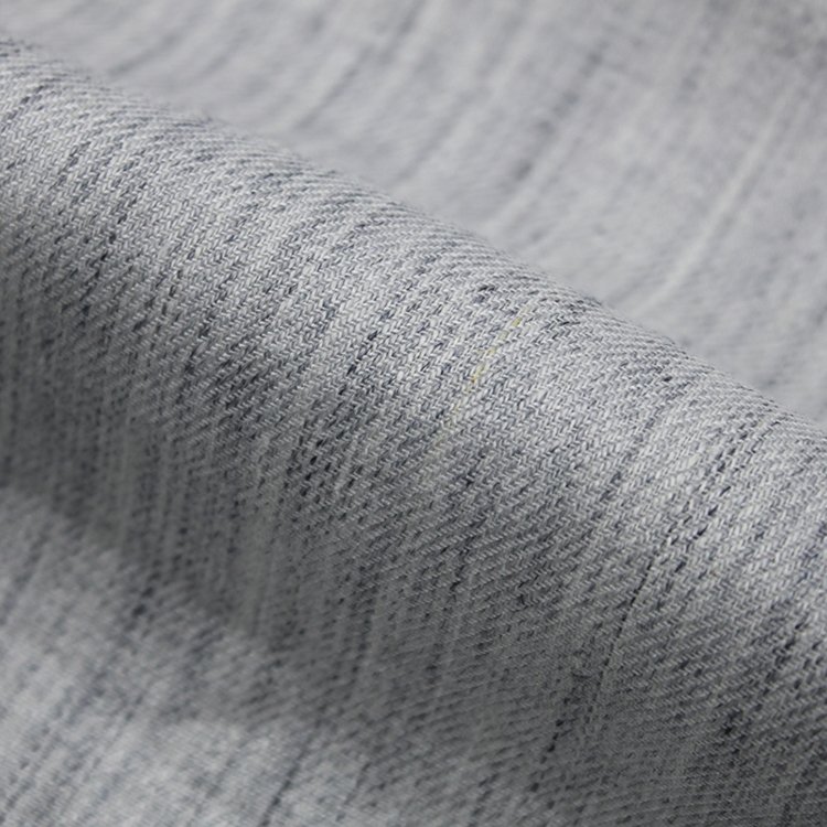 Thick Yarn Wrinkle Free Loose Weave Enzyned Embroidery Linen Fabric For Garment Bag Lounge Wear