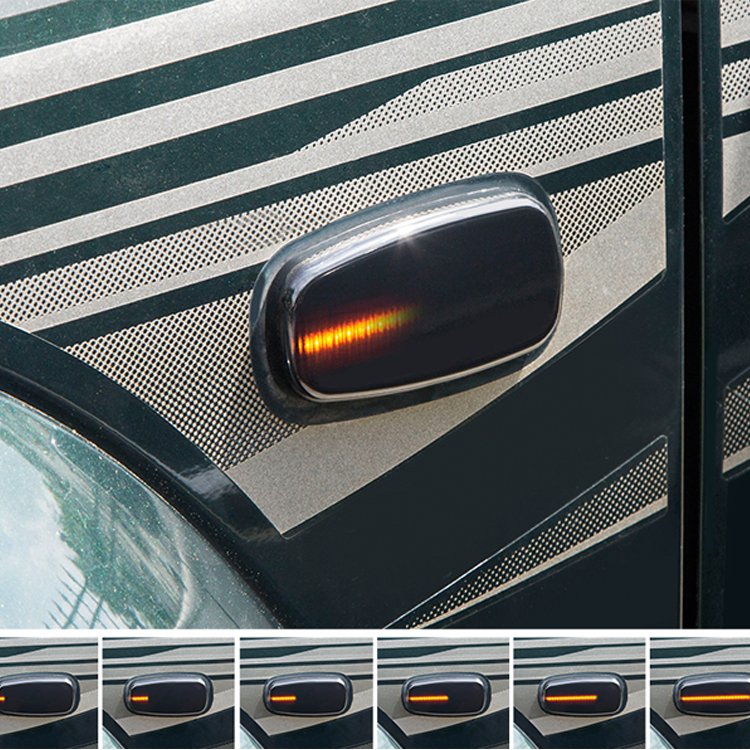 car parts prado 120 Front Fender Turn Signal Lens Hood fender bumper light for prado FJ120 accessories 2003-2009