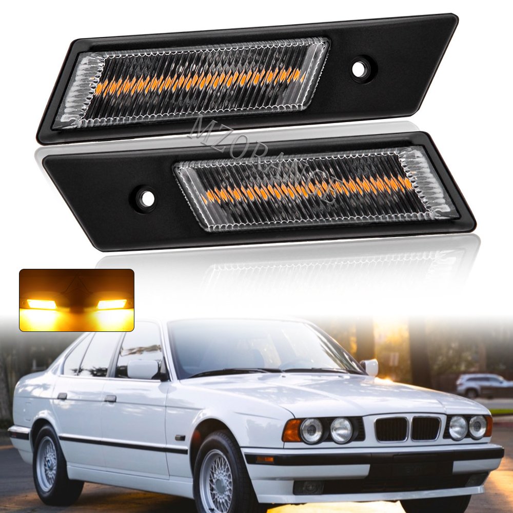 Car Accessories Car Marker Side Turn Signal Fender Light For BMW 3 5 7 Series E36 E34 E32