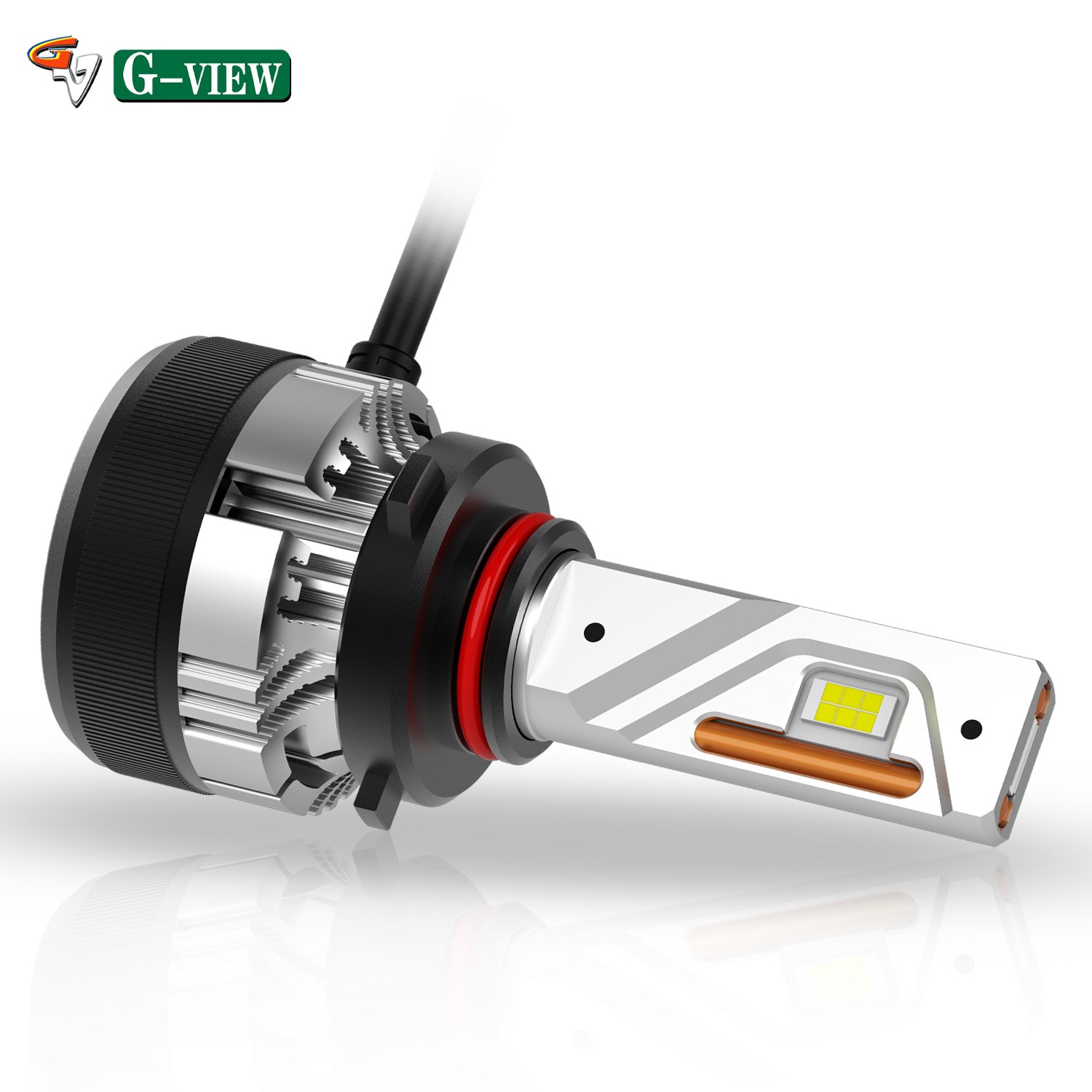 Gview G12 47 Watts IP68 Waterproof Rate H7 LED Headlight Bulb Car LED Light H4 9005 9006 LED Headlight for Car Accessories