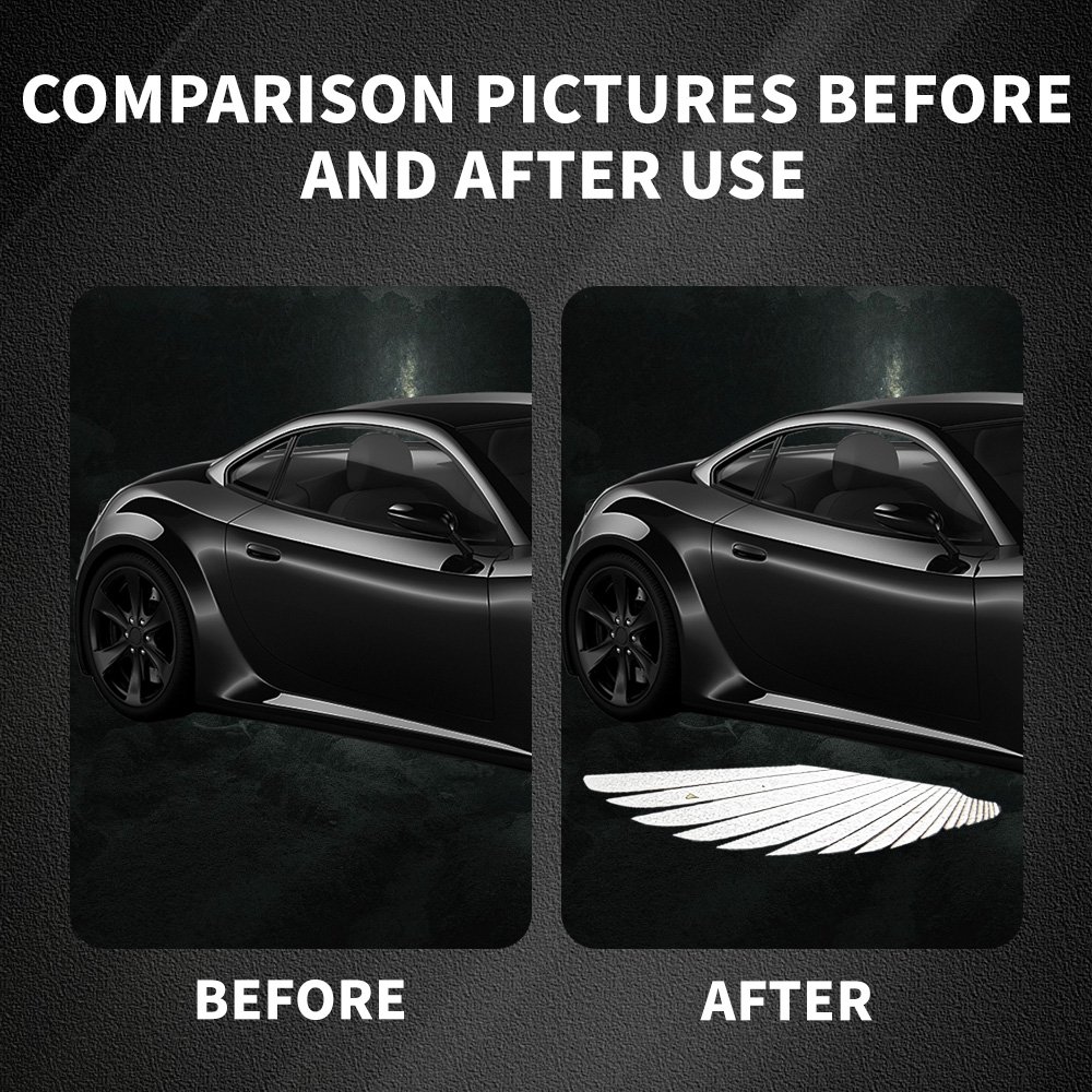 Factory Price High Brightness White Welcome Light Car Accessories LED Decoration Lamp Auto Parts