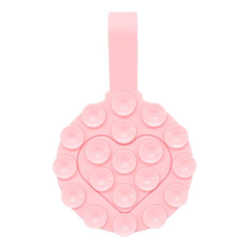 Wholesale 2024 New Silicone suction Anti Slip double sides silicone suction with strap mobile Phone holder