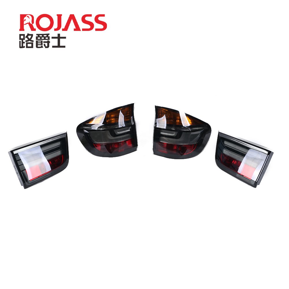 Tail Light to New for BMW X5 E70 2007-2009 Upgraded to Carton Packing 12V Grey OEM Standard Size Modified LED Taillight 1 Years