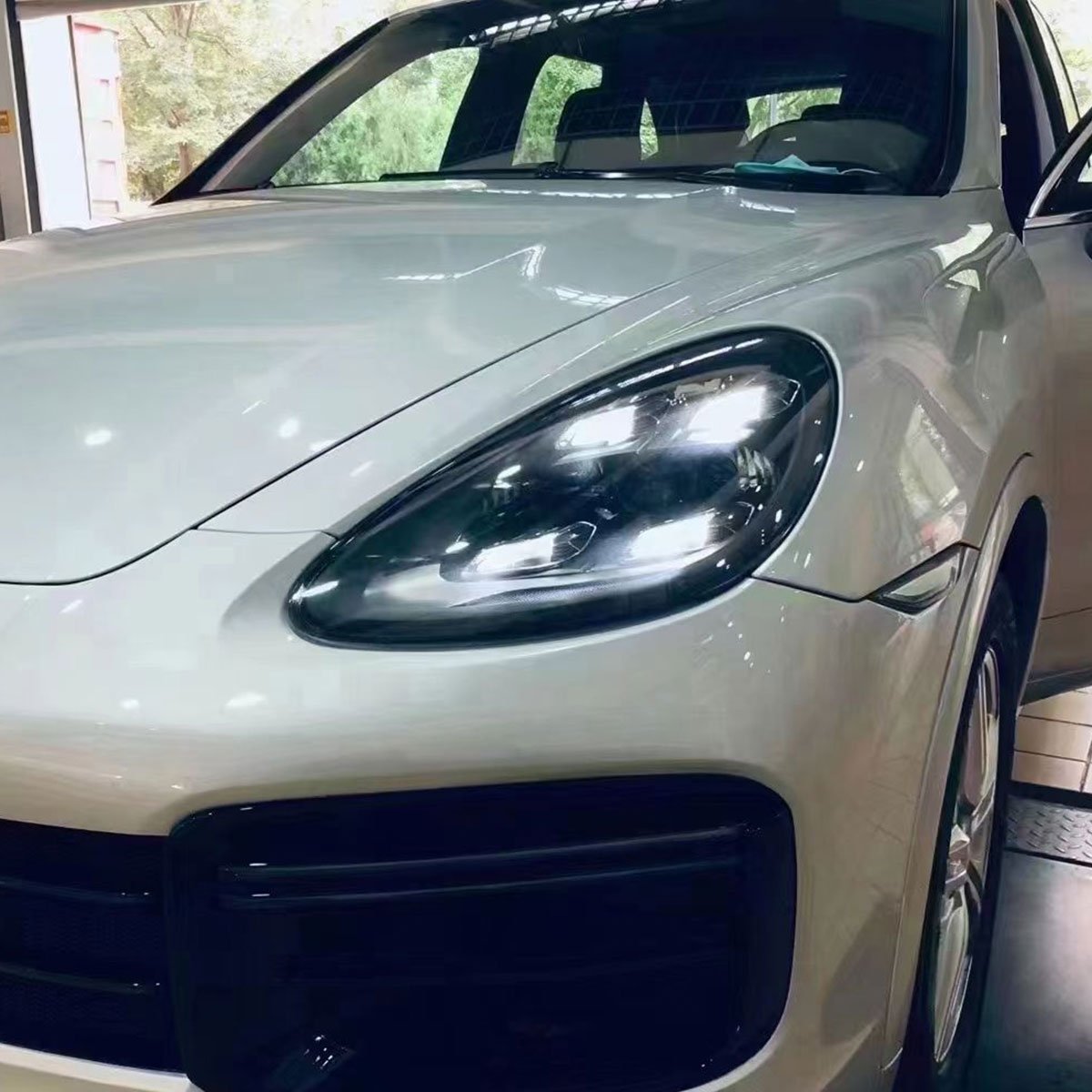 Car Accessories LED Headlights for Porsche Cayenne 9Y0 2012-2023 New Upgrade 2024 PDLS Style Matrix Laser Head Lights