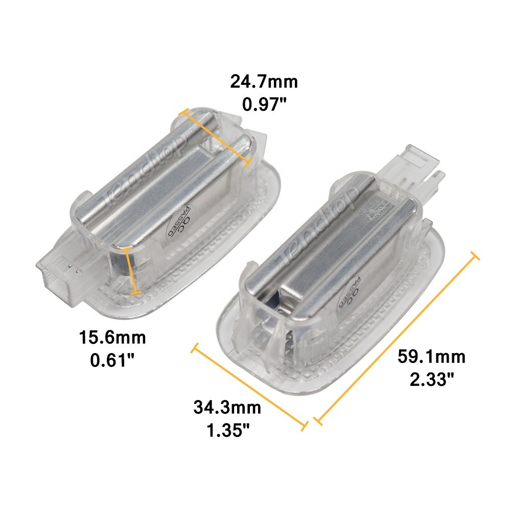 Foot well Luggage Trunk Lamp Door Lights For Benz W204 W169 W212 W221 W216 R230 W463 X164 A/B/C/E/G/S-Class welcome lamps