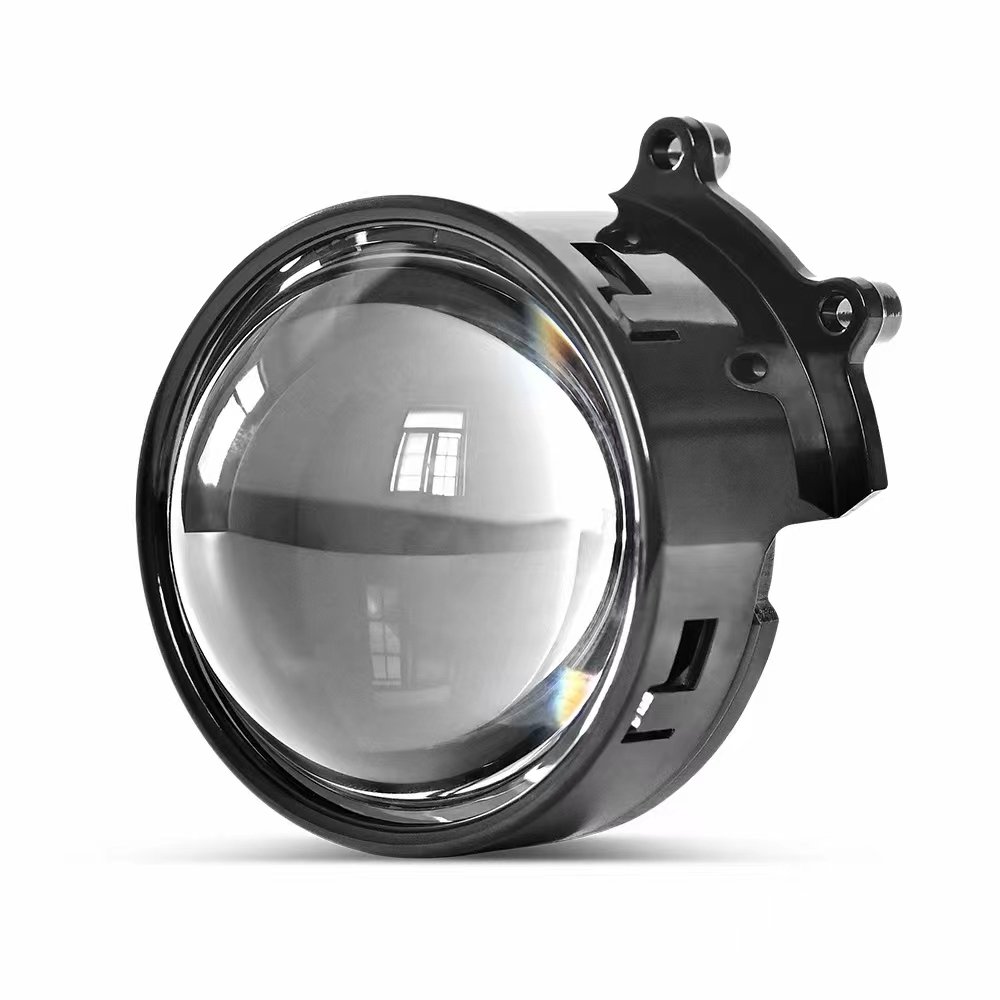 IDISON Fashion 3inch Devil Eyes Lens Retrofit Kits Fitting Car Light Demon Eye Decorative Headlight Moving Eyes Projector Lens