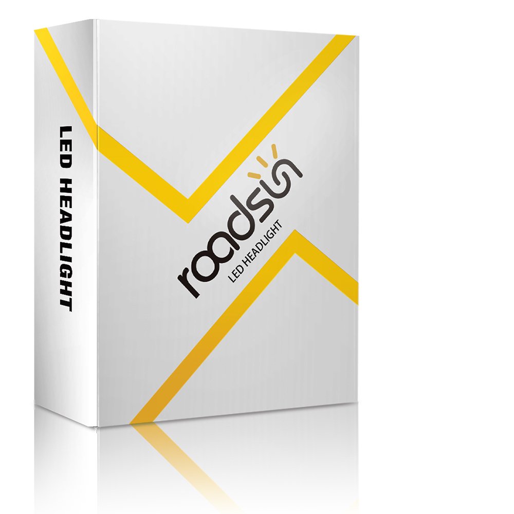 Roadsun 4 Sides 100w Led Headlight Bulb 9005 9006 HB4 HB3 H1 H7 Led Canbus Custom Headlights for Cars
