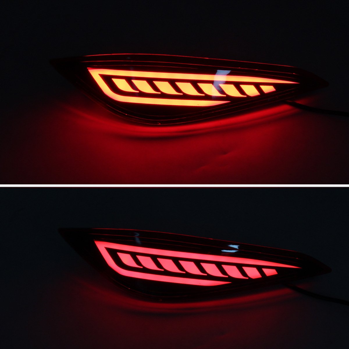 Car High Quality LED Rear Bumper light Reflectors Fog Brake Parking Lamp Tail Lights Lamps For Toyota Rush 2018 2019 2020