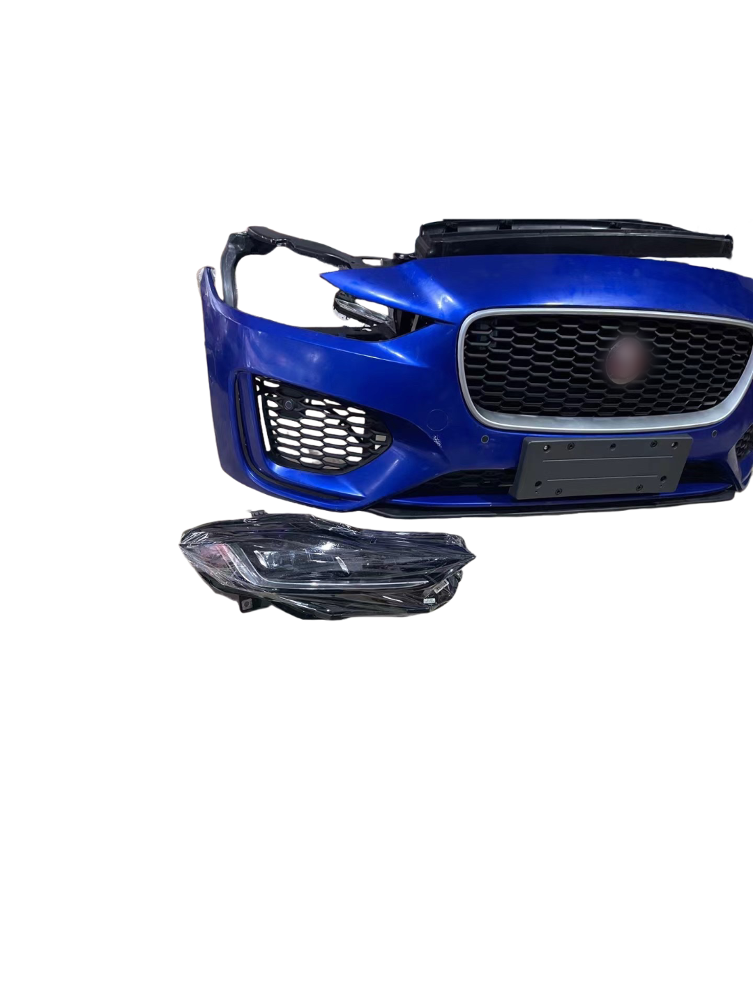 Hot-selling auto parts Xl Xfl Xjl front mouth plastic front bumper assembly body panel front bumper shield