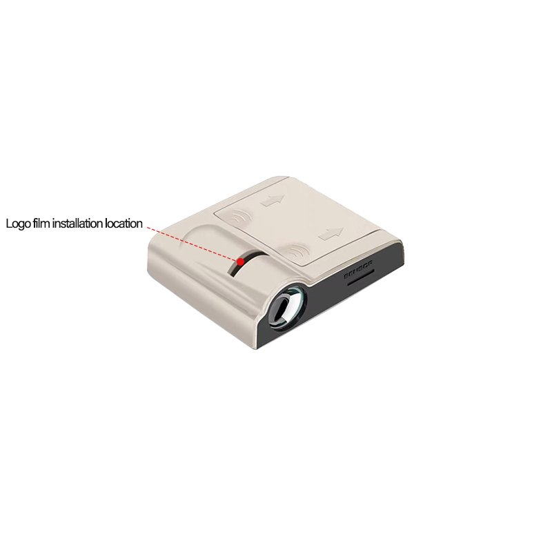 Wireless Car Door Logo Projector Custom Logo Decor Light LED Welcome Laser Projector Lamp Ghost Shadow Logo Light Accessories