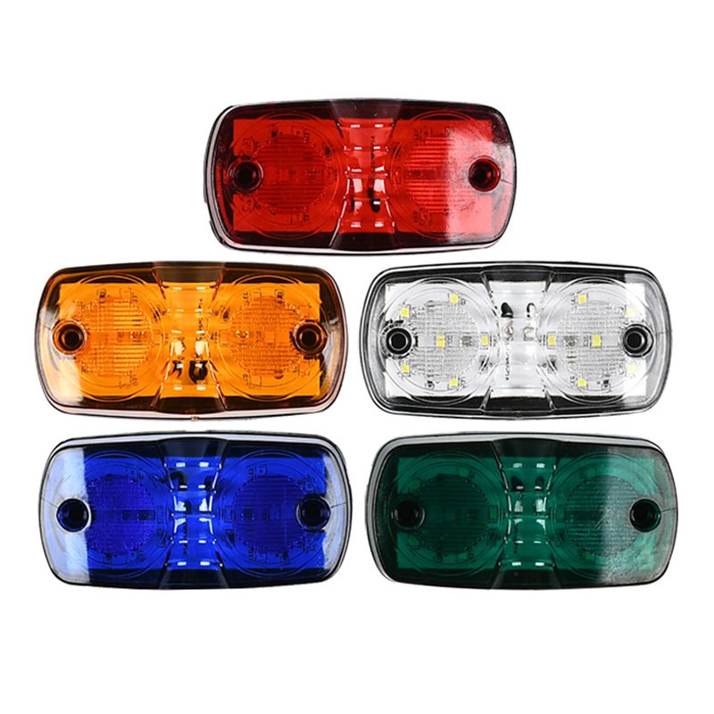 External Additional Lighting for Truck Accessories LED24V Width Indicator Working Signal Warning Truck Side Lights Tail Lights