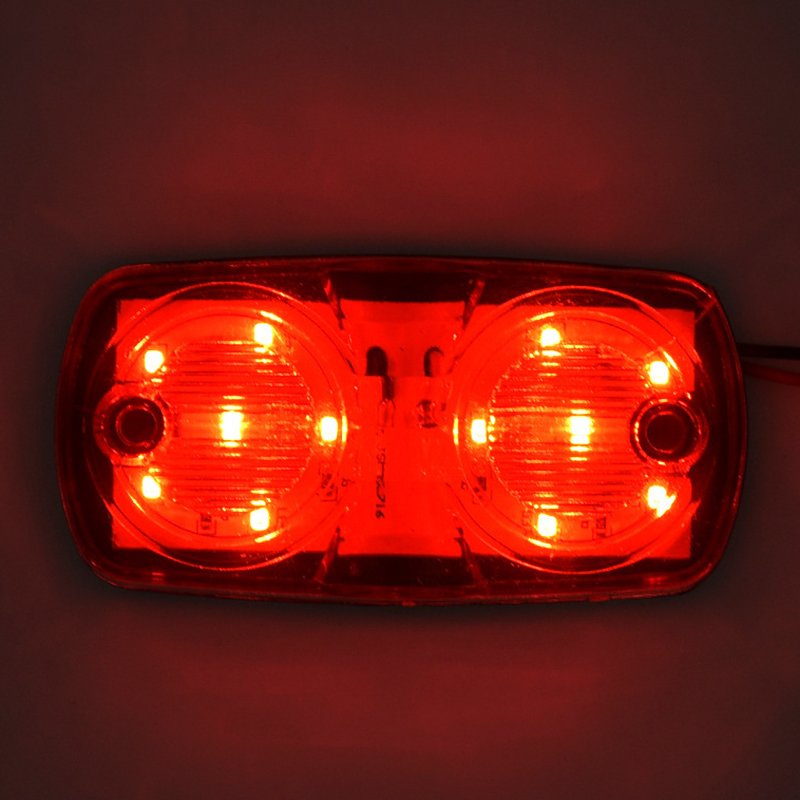 External Additional Lighting for Truck Accessories LED24V Width Indicator Working Signal Warning Truck Side Lights Tail Lights