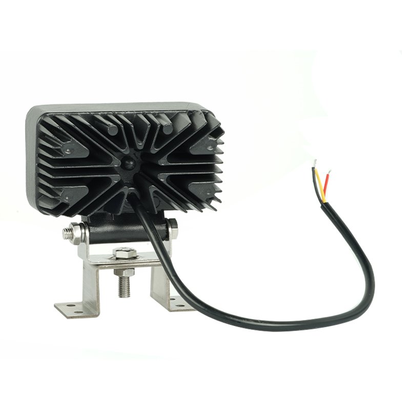 Wholesale R65 Car Accessories Driving Offroad Led Work Light Super Bright White Square Flashing Spotlight For Truck Tractor