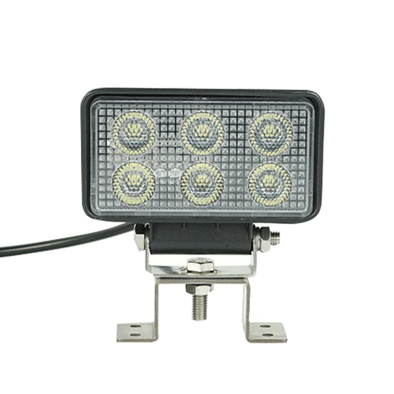 Wholesale R65 Car Accessories Driving Offroad Led Work Light Super Bright White Square Flashing Spotlight For Truck Tractor