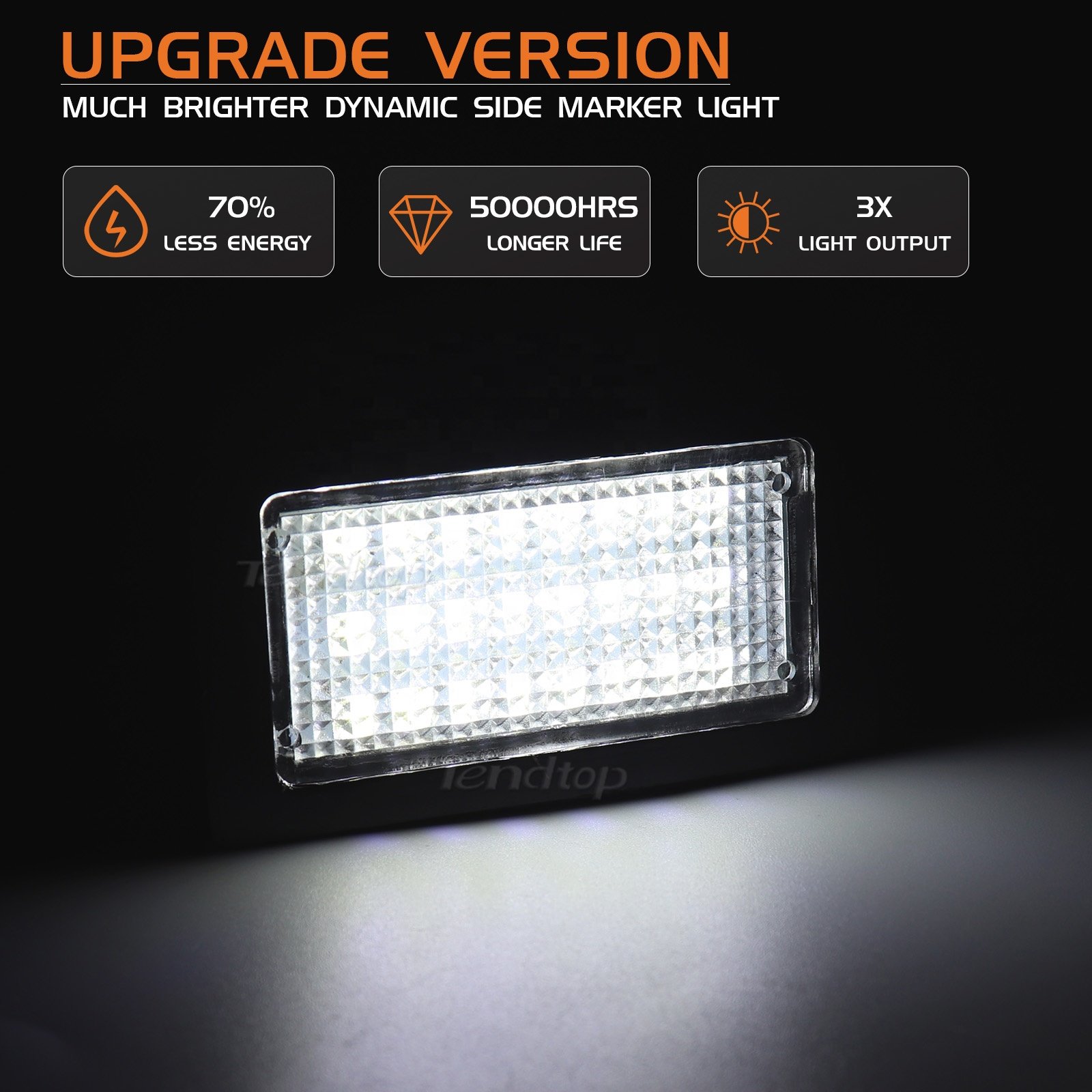 New License number Plate lamp For BMW E38 740i 740iL 750iL 7Series 1995-2001 12V SMD White Canbus License Plate lights