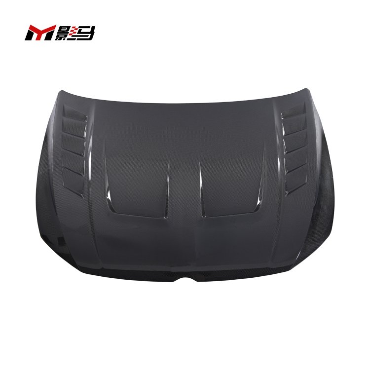 KB Style Carbon Fiber Engine Hood For 2021 Vw Golf 8 Mk8 Gti Front Engine Car Hood