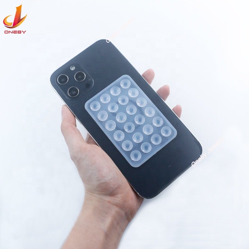 Wholesales Hot Sale Silicone Suction Phone Case Adhesive Mount Cellphone Case Silicone Suction Phone Grip Holder