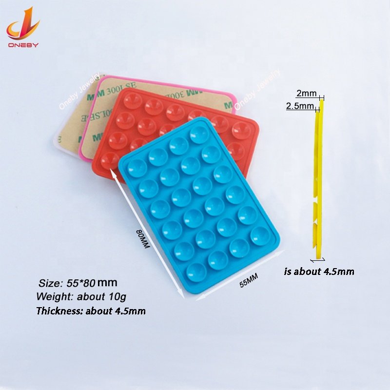 Wholesales Hot Sale Silicone Suction Phone Case Adhesive Mount Cellphone Case Silicone Suction Phone Grip Holder