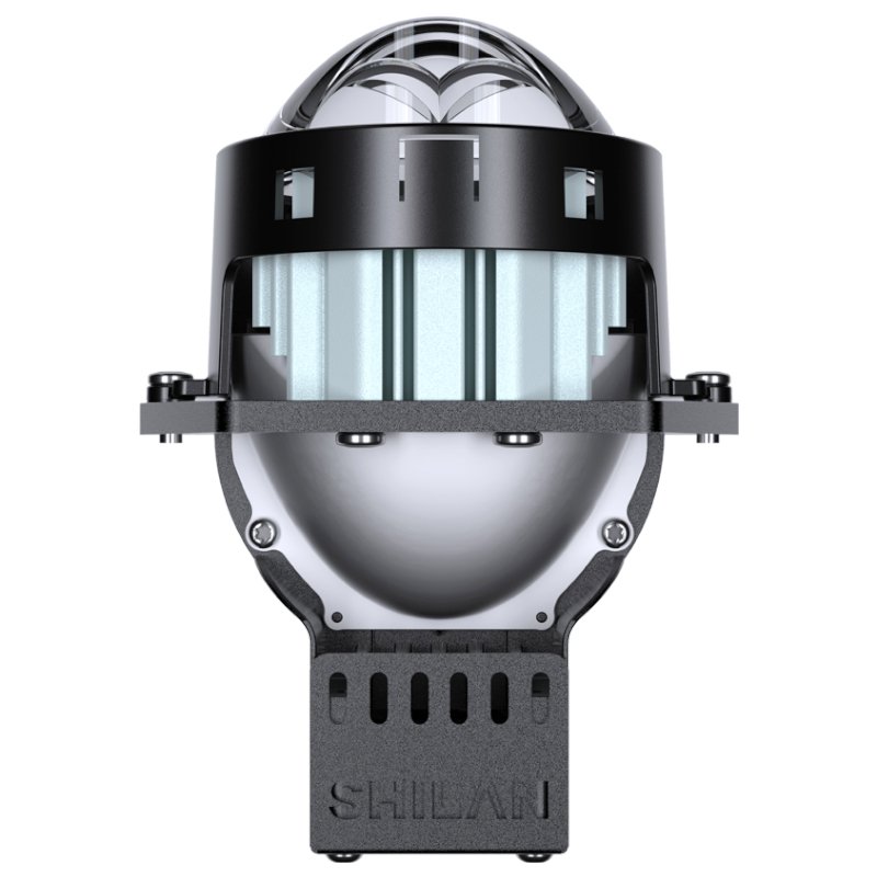 Car Light Accessories LED Headlight Lens Spotlight 50-75W Hi Lo Beam Automotive Lighting System