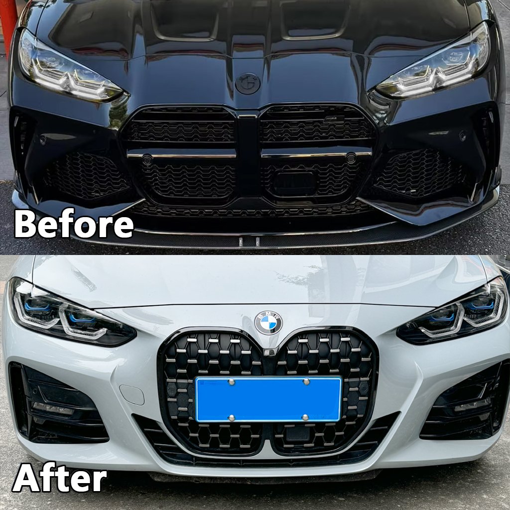 Car Accessories 2020-2023 M3 M4 4 Series M440iX Upgrade original laser headlights for BMW M3 G80 M4 G82 4 Series G22