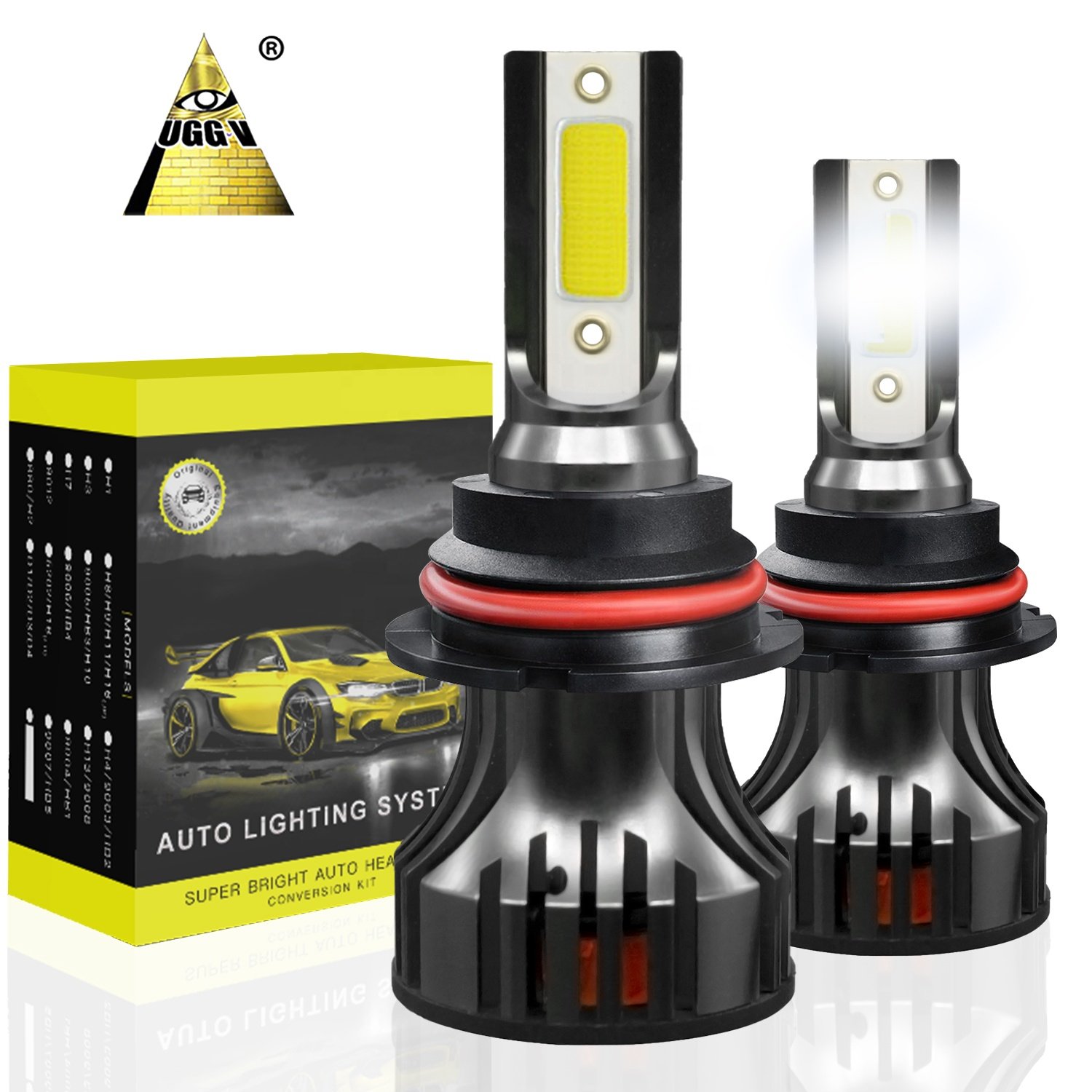 UG5C H11 8000lm Faco LED Auto Headlight Bulb 9005 9006 Manufacturers' Others Car Light Accessories for EV