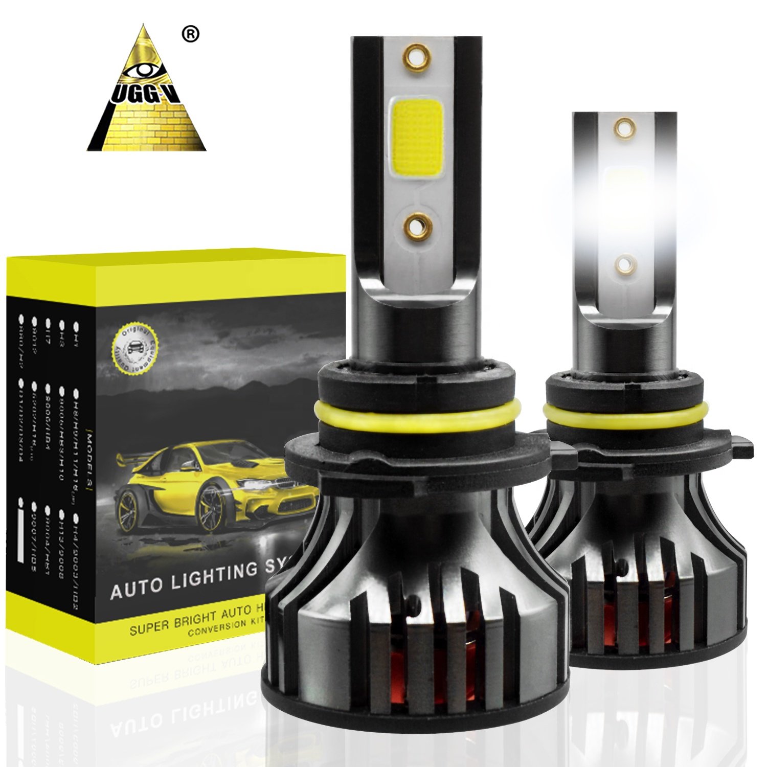 UG5C H11 8000lm Faco LED Auto Headlight Bulb 9005 9006 Manufacturers' Others Car Light Accessories for EV