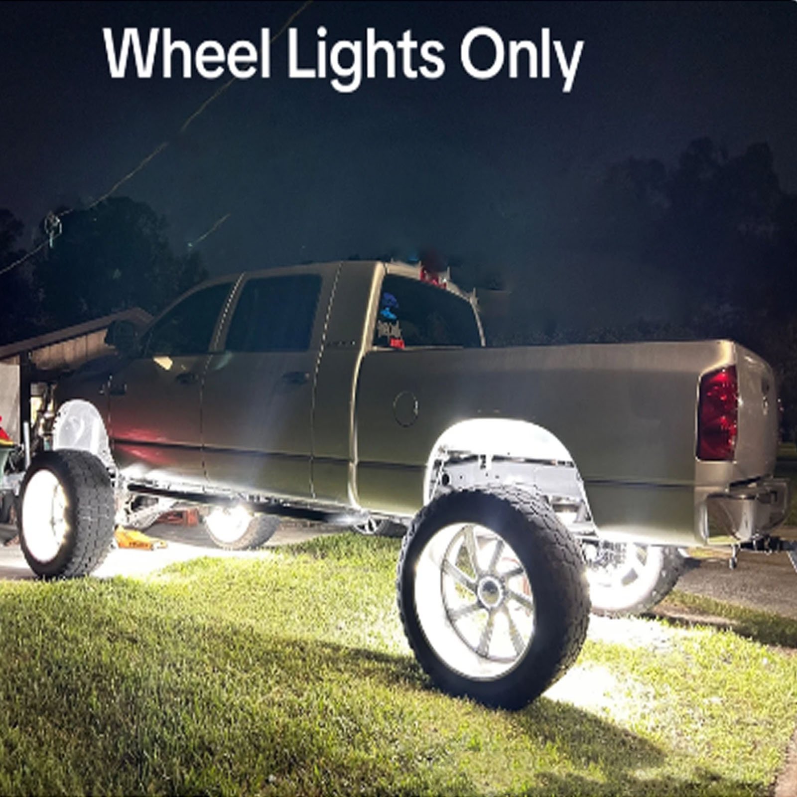 KSS Extreme bright others car light accessories Wheel Lights Silicone Injected Pure White 5 Row wheel RIM Light for Trucks