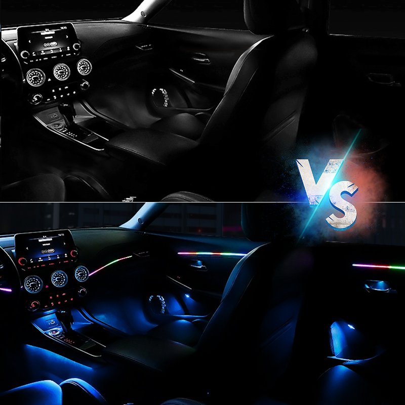 Others Car Light Accessories Symphony Ambient Light Led Car Interior Decoration Atmosphere 22 in 1 RGB Ambient Car Led Lights