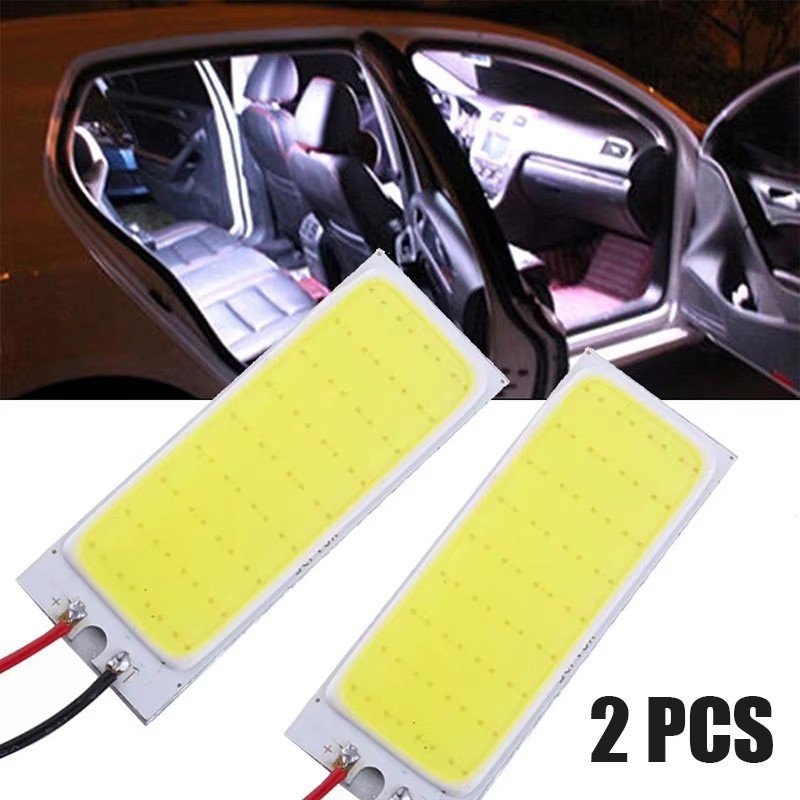 12V Car Interior Panel Lamp Xenon HID White 36 COB LED Dome Map Light Bulb Auto Reading Bulb Accessories Parts 190LM
