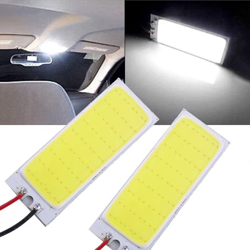 12V Car Interior Panel Lamp Xenon HID White 36 COB LED Dome Map Light Bulb Auto Reading Bulb Accessories Parts 190LM
