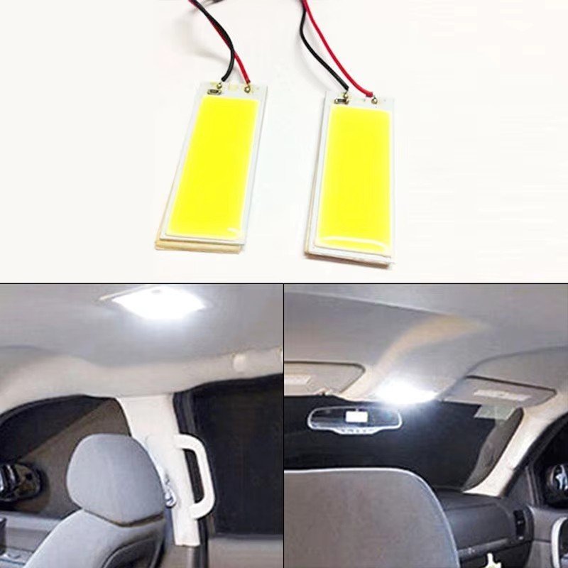 12V Car Interior Panel Lamp Xenon HID White 36 COB LED Dome Map Light Bulb Auto Reading Bulb Accessories Parts 190LM